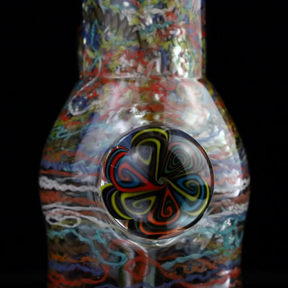 Chunk Glass Blue & Green Spring Theory Tube