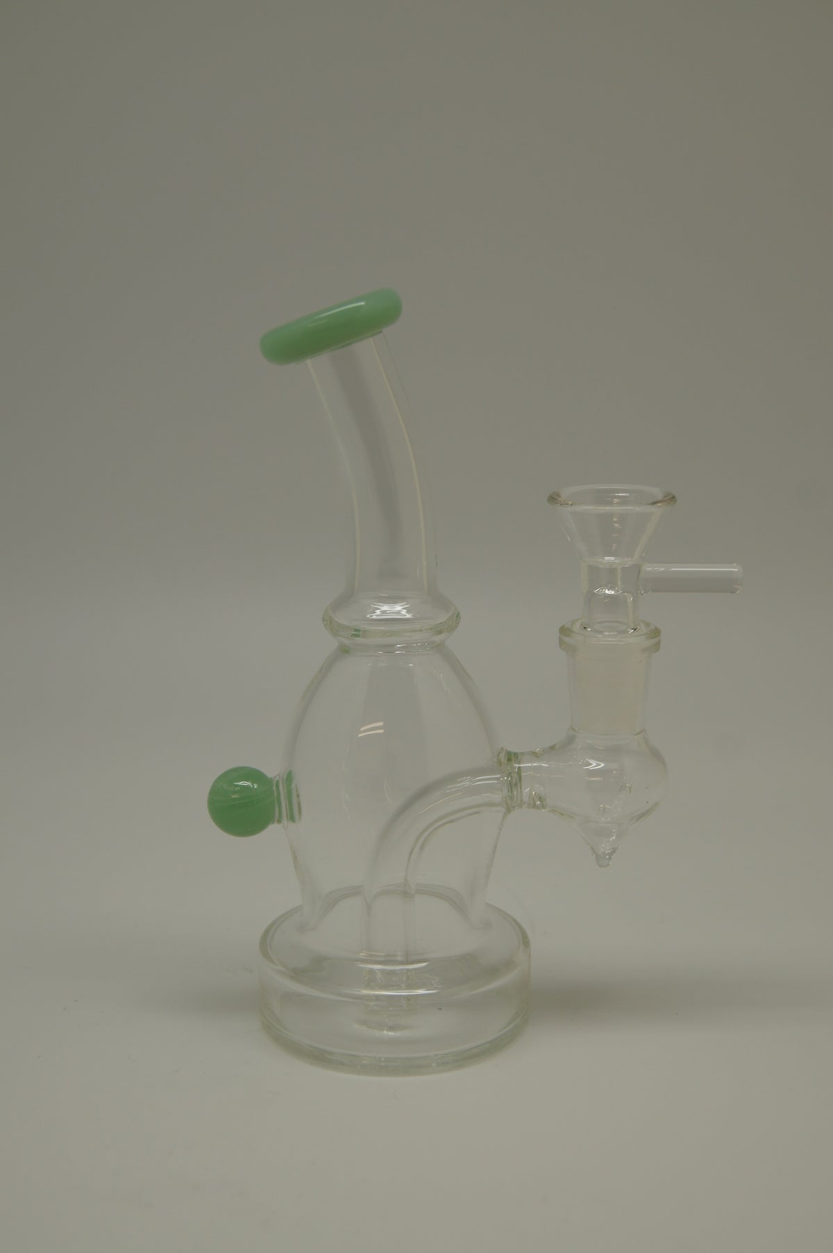 Clear Banger Hanger with Color Accents
