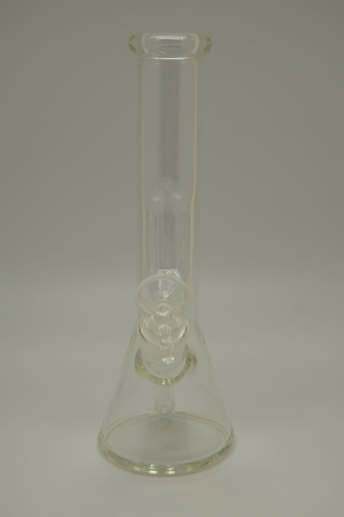 Clear Beaker 10" Water Pipe