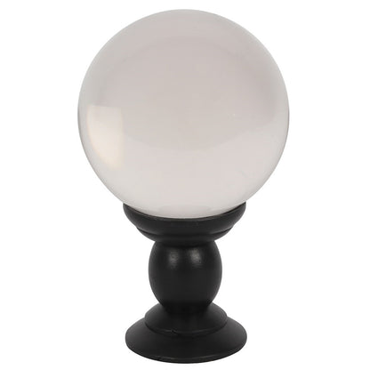 Clear Crystal Ball on Stand