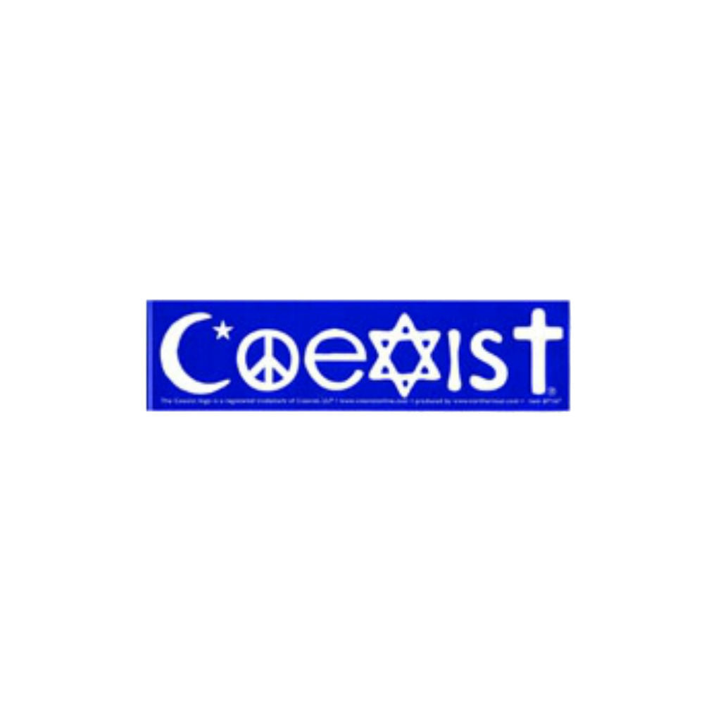 Coexist Bumper Sticker