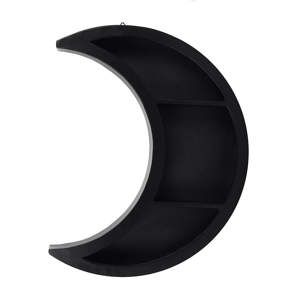 Crescent Moon Shelf - Black