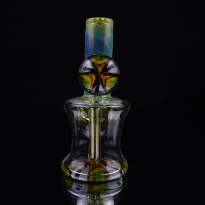 Crunk Glass Rasta Fume Tiny Bell