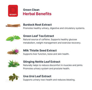 DETOXIFY Green Clean Herbal Cleanse