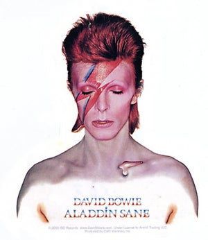David Bowie Aladdin Sane Sticker