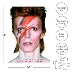 David Bowie Aladdin Jigsaw Puzzle - 500 Piece