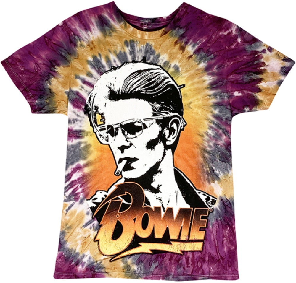 David Bowie Smokin' Tie Dye T-Shirt