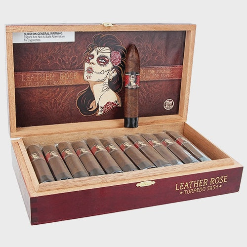 Deadwood Leather Rose Torpedo Cigar