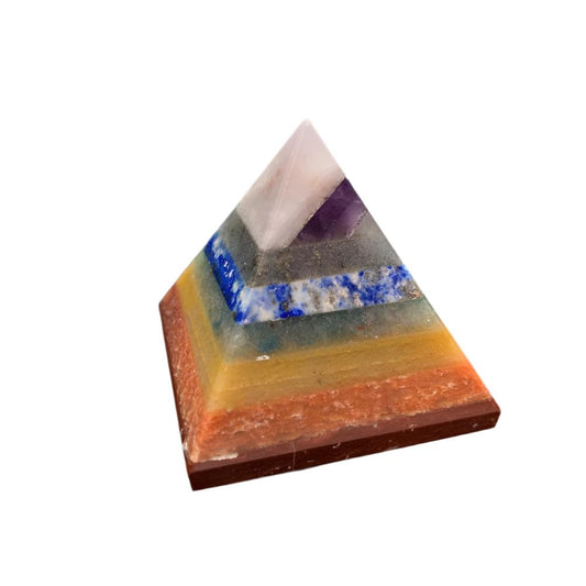 Chakra Bonded Pyramid - Mini