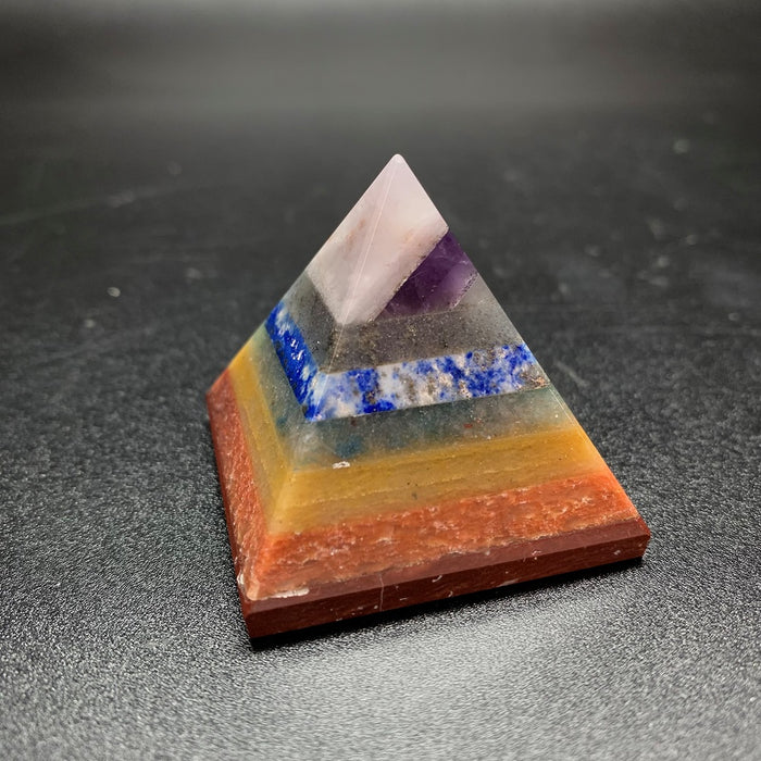 Chakra Bonded Pyramid - Mini