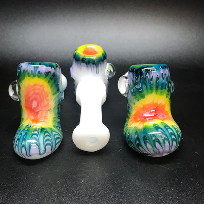 Dekal Glass Tie Dye Color Wrap Over White Hammer SALE