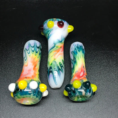 Dekal Glass Tie Dye Color Wrap Over White Hitter SALE