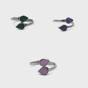 Dual Stone Ring