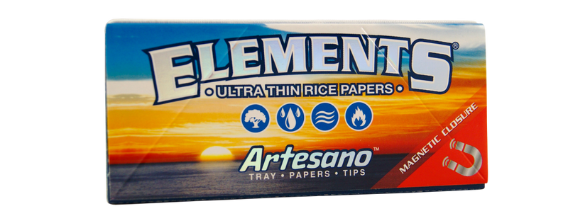 Elements - 1 1/4 Rolling Paper with Tips