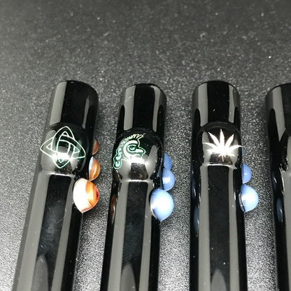 Fiona Phoenix Fire Glass Dichro Millie Hitter