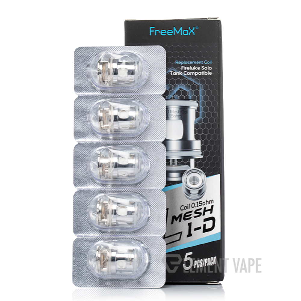 Freemax FireLuke Solo FL Mesh 0.15ohm Replacement Coil - 5 Pack / .15 OHM