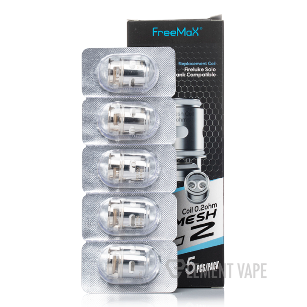 Freemax FireLuke Solo FL Mesh 0.2ohm Replacement Coil - 5 Pack / 0.2 OHM