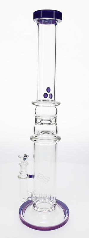 Geo's Glass Mega Shredder Color Straight Tube SALE