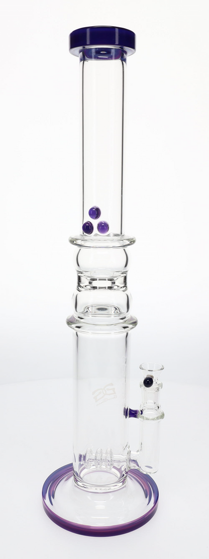 Geo's Glass Mega Shredder Color Straight Tube SALE