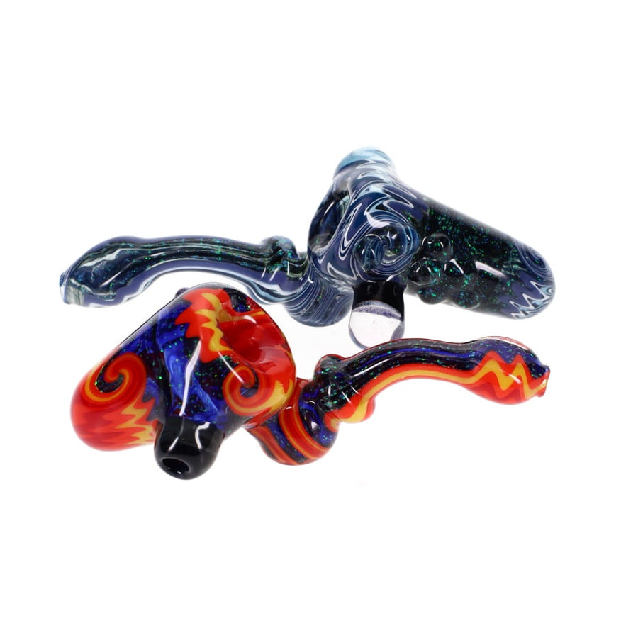 Gladstone Glass 2 Piece Linework and Crushed Opal Sherlock