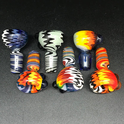 Gladstone Glass Handspun Full Color 14m Slide