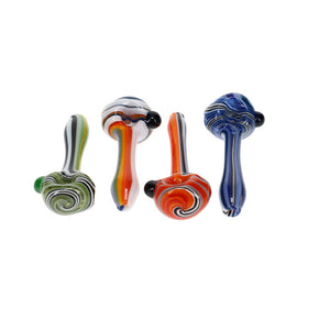 Gladstone Glass Tiny Full Color Linework Apprentice Spoon