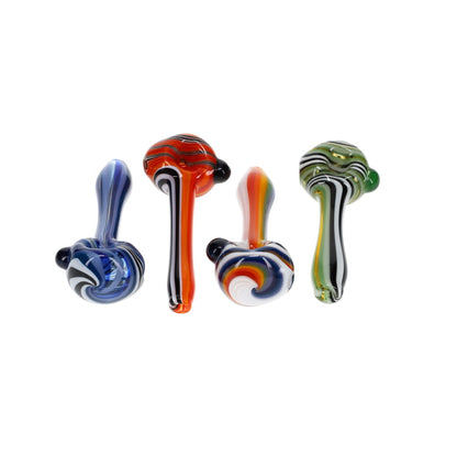 Gladstone Glass Tiny Full Color Apprentice Spoon