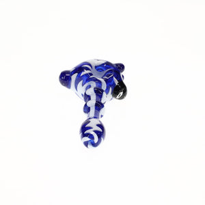 Gladstone Glass Full Color Wig Wag Maria Spoon - Large