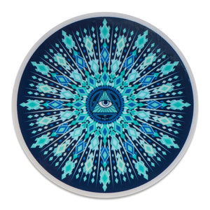 Grassroots California San Pedro Del Sol V3 Teal Sticker