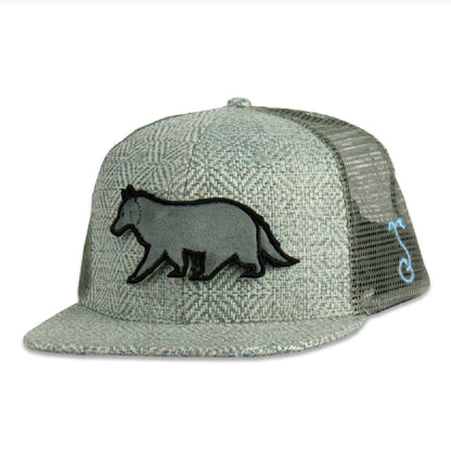 Grassroots California Gray Wolf Snapback Hat SALE