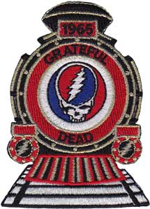 Grateful Dead 1965 Train Patch