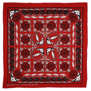 Grateful Dead Bandana Steal Your Face Red