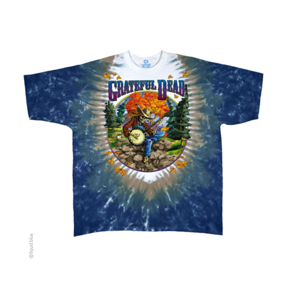 Grateful Dead Banjo Tie Dye T-Shirt