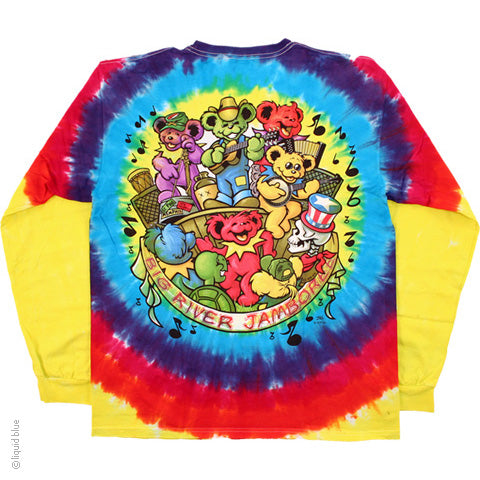 Grateful Dead Bear Jamboree Tie Dye T-Shirt – Sunshine Daydream