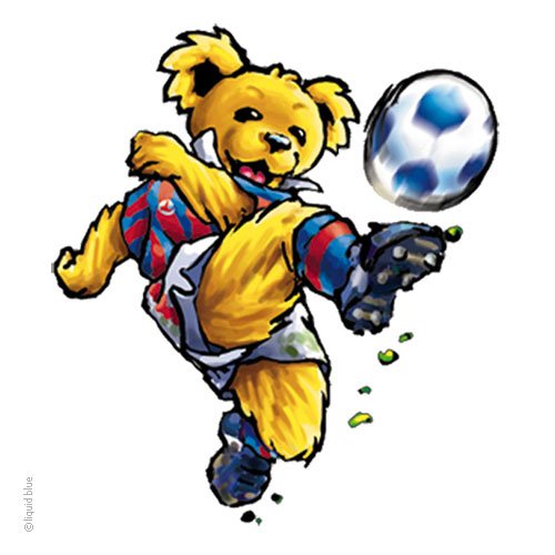 Grateful Dead Bear Soccer Sticker