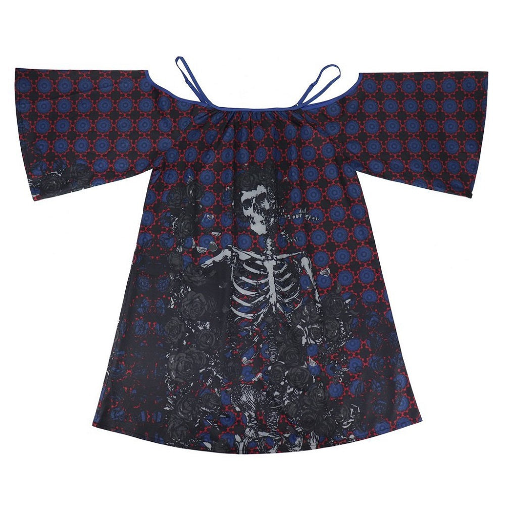 grateful dead t shirt dress Grateful Dead Bear Maxi Dress M