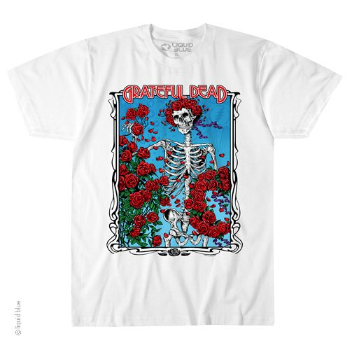 Grateful Dead Bertha Wheel & Roses T-Shirt