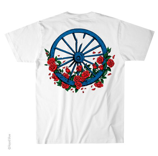 Grateful Dead Bertha Wheel & Roses T-Shirt