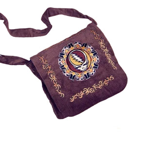 Grateful Dead Corduroy Tote Sack with SYF Embroidery