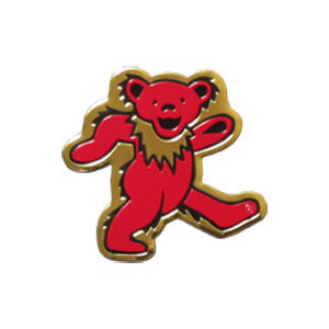 Grateful Dead Dancing Bear Metal Sticker - Medium SALE