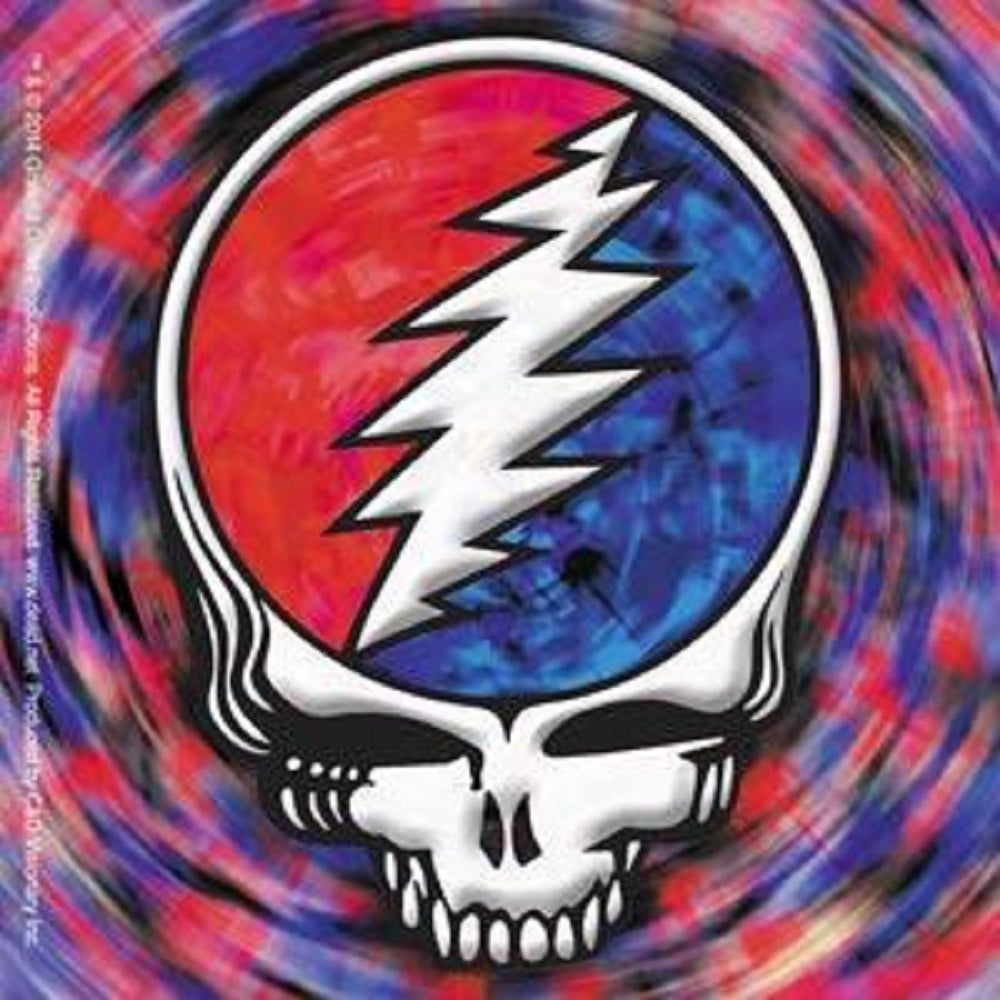 Grateful Dead Steal Your Face Spinning Sticker