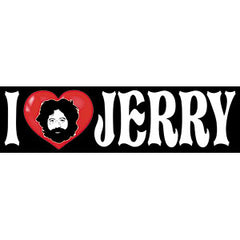 Grateful Dead I Love You Jerry Bumper Sticker