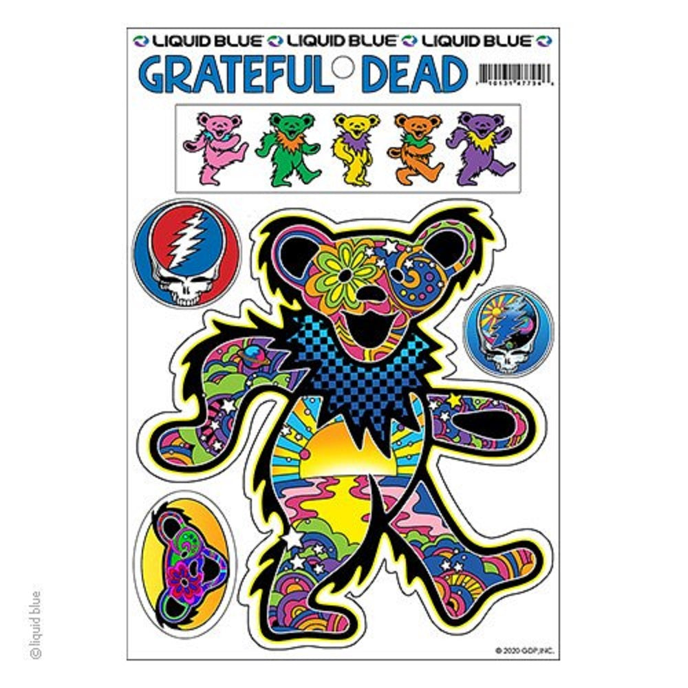 Grateful Dead Mod Bear Sticker