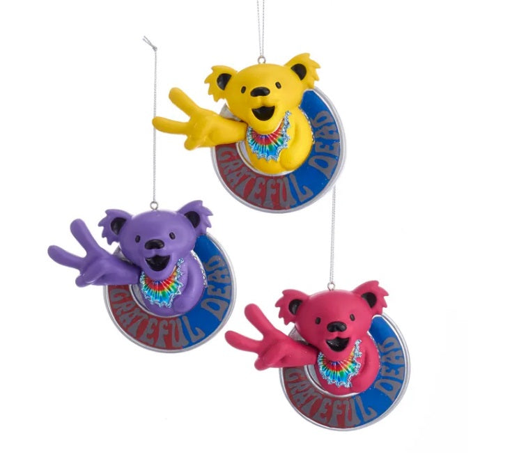 Grateful Dead™ Peace Bear Ornaments SALE