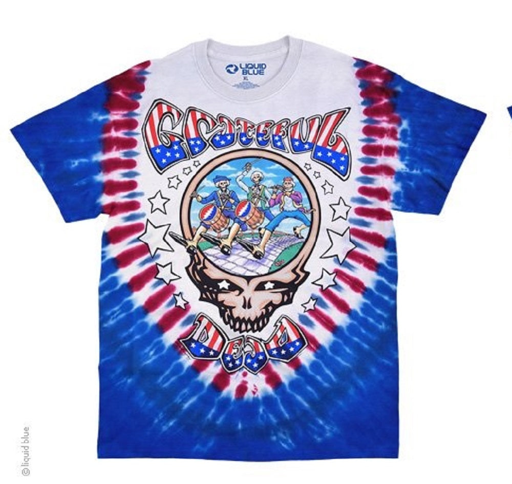Grateful Dead Revolutionary Dead Tie Dye T-Shirt – Sunshine Daydream
