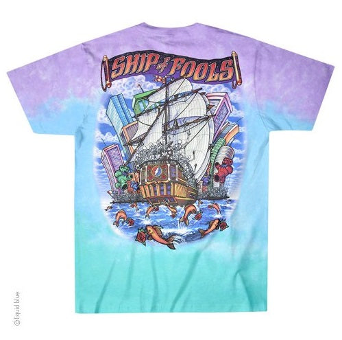 Grateful Dead Ship of Fools Tie Dye T-Shirt