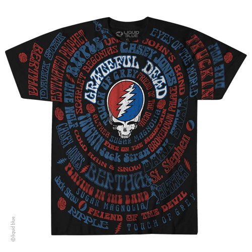 Grateful Dead Songs T-Shirt