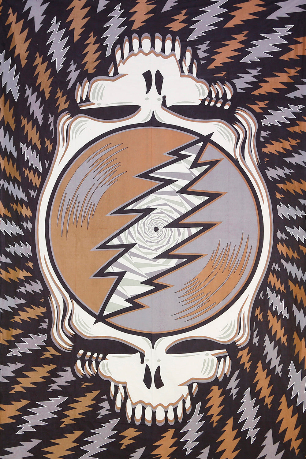 Grateful Dead Spin Your Face Mini Tapestry (Earthtone)