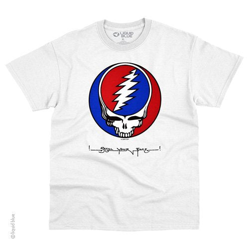 Grateful Dead Spiral SYF White T-Shirt