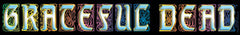 Grateful Dead Stained Glass Logo Sticker SALE